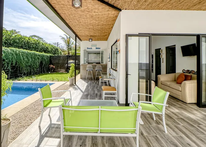 Pool & Entertaining Patio: Playa Carrillo