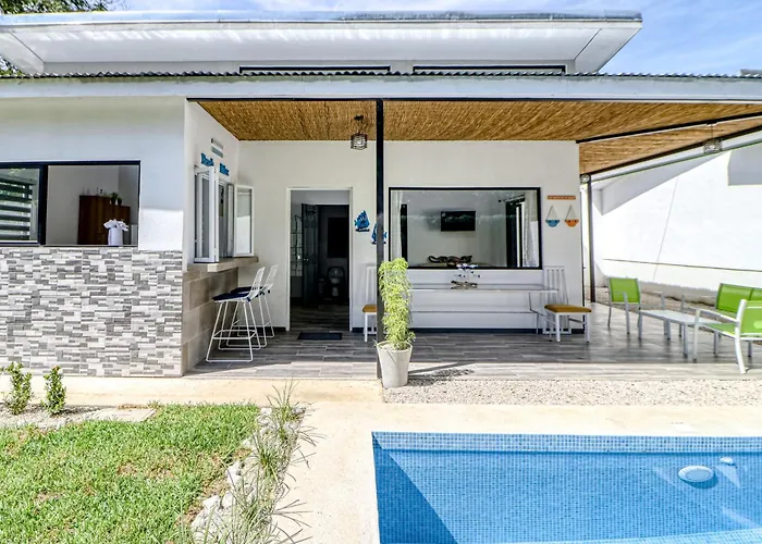 Pool & Entertaining Patio: Playa Carrillo *